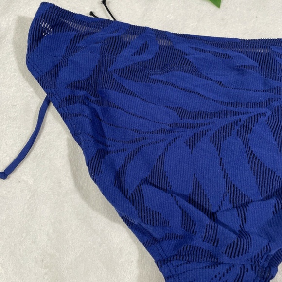 NEW Robin Piccone Hana Side‎ Tie String Bikini Bottom Sapphire [SZ Large ] - Picture 9 of 9
